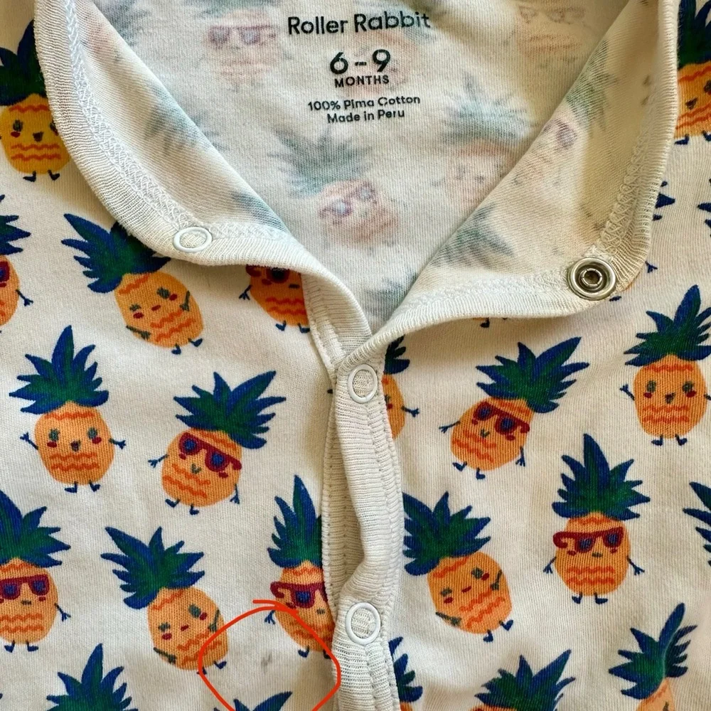 Roller Rabbit 6-9mo Pajamas - Picture 2 of 7